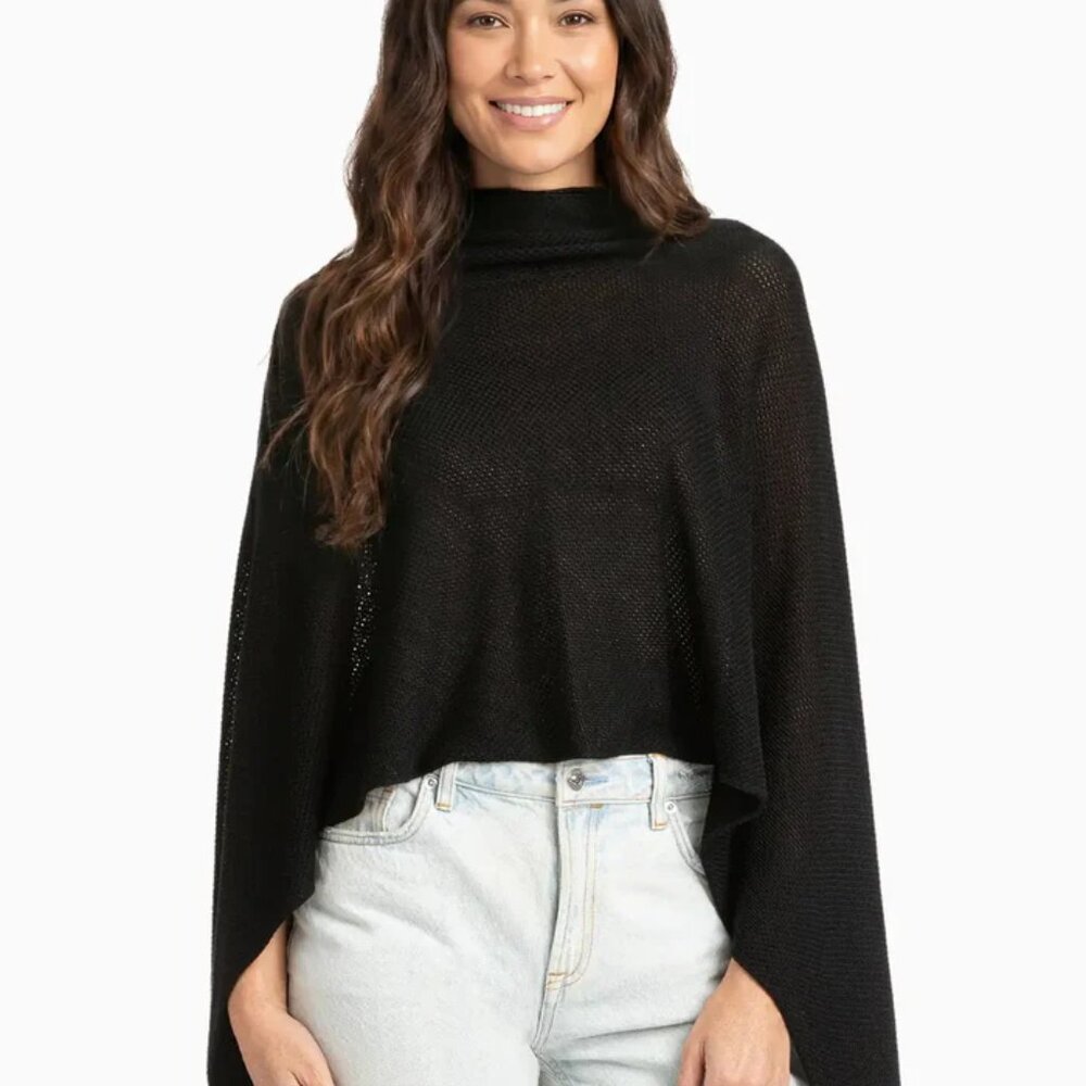 We Are Amma Cocoon Nursing Cover - Black
